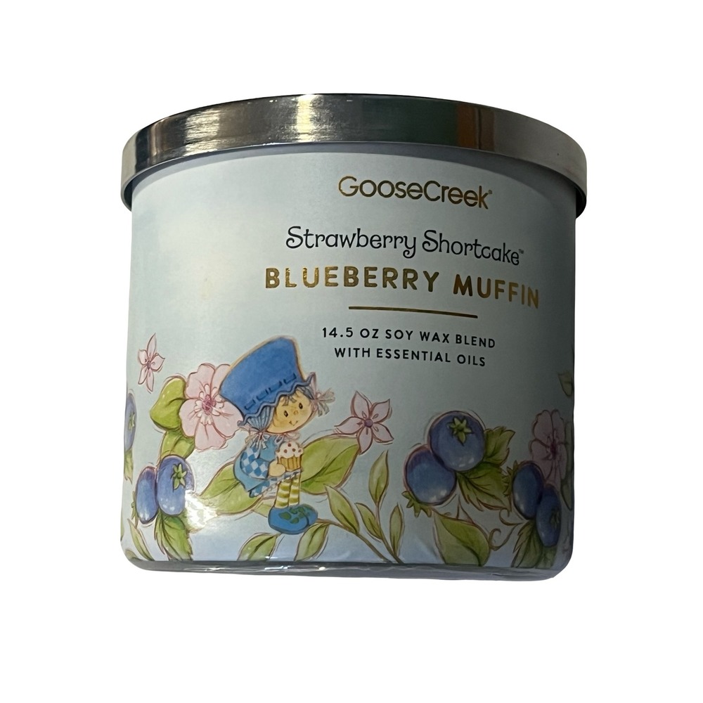 Goose Creek Strawberry Shortcake Blueberry Muffin 3-Wick Candle 14.5oz SS15542